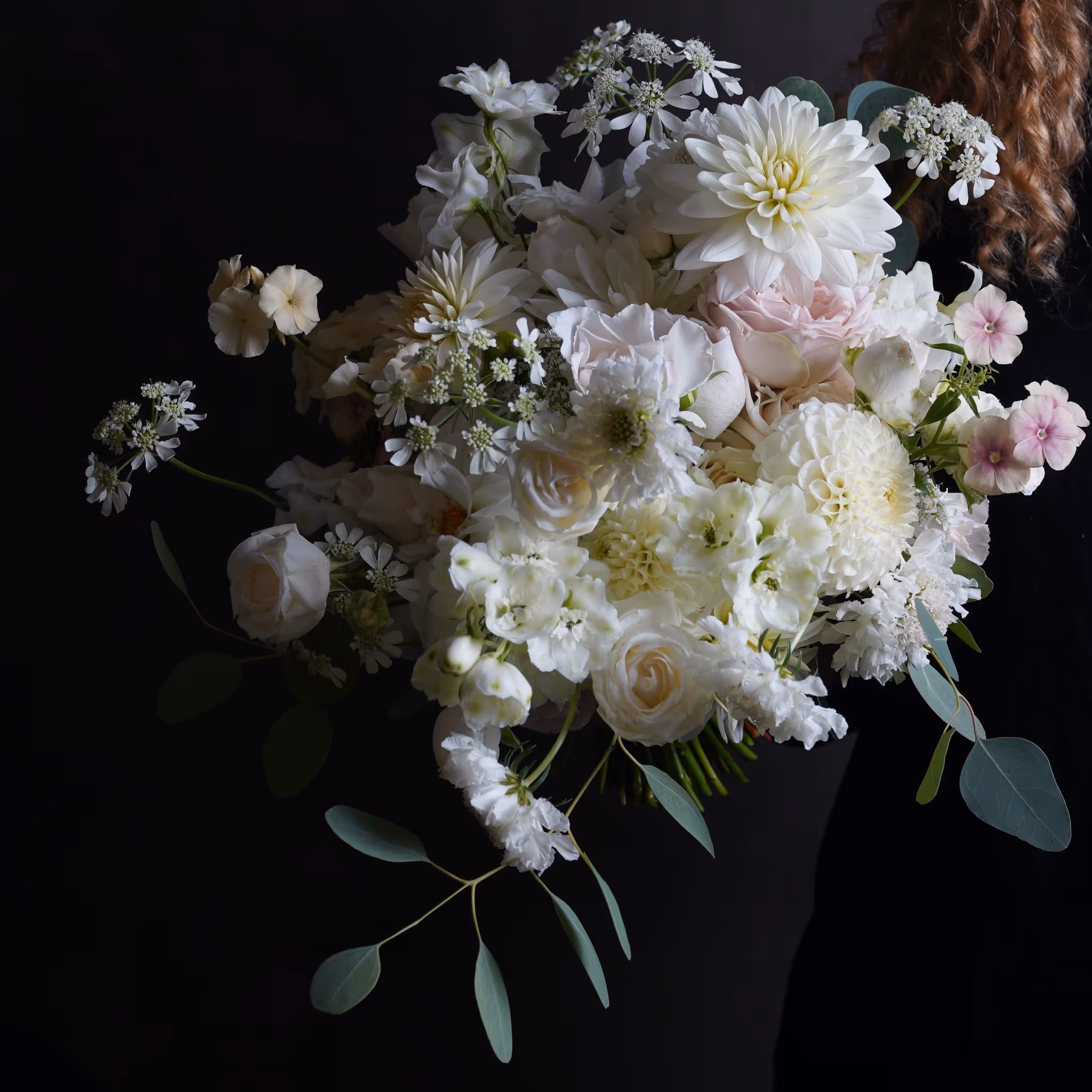 Brudbukett pasteller