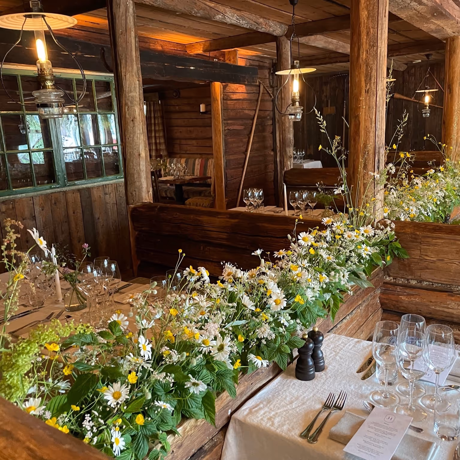 Bordsdekoration - Bröllop