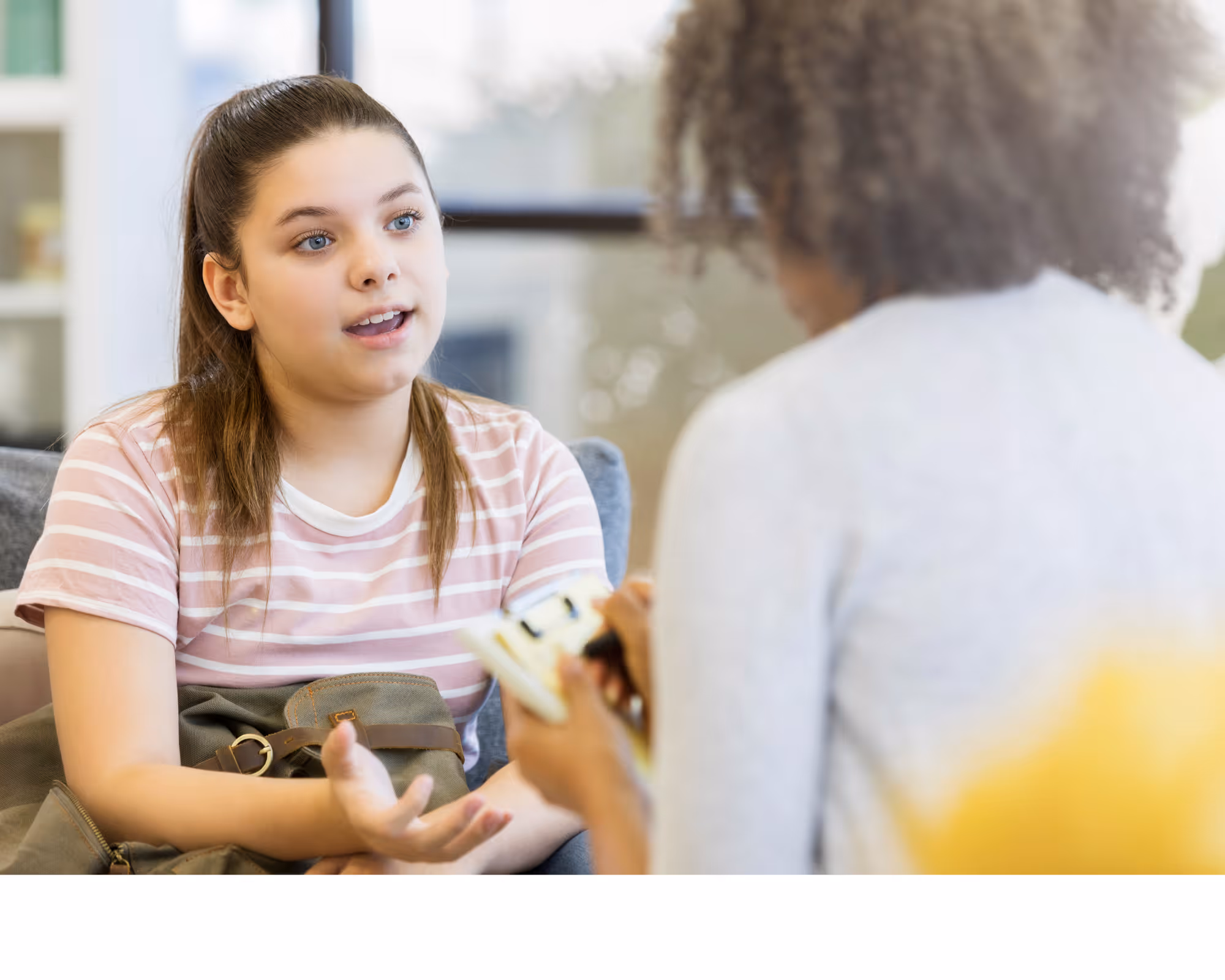 A one-to-one student support session