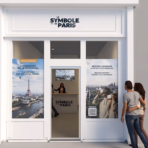 Photo de la vitrine Timescope Symbole de Paris, 12 rue Dupont des Loges, 75007 Paris