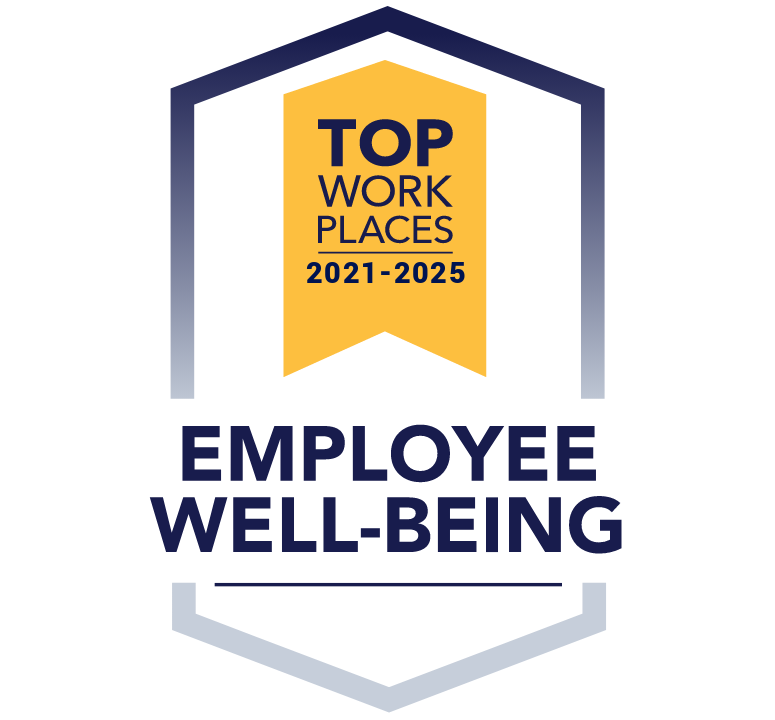 2021-2025 Top Work Places - Employee Well-Being