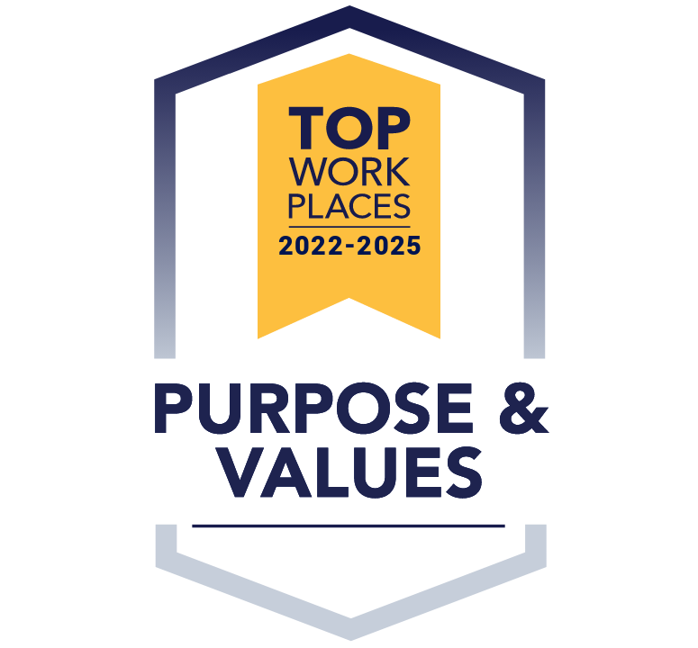 2022-2025 Top Work Places - Purpose and Values