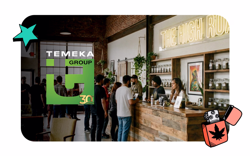 Temeka Group honored as Business Service of the Year at The Emjays 2025, creating custom cannabis retail spaces.