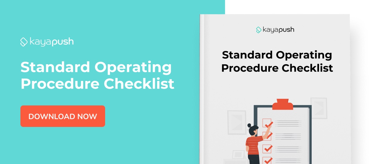 dispensary standard operating procedures free checklist