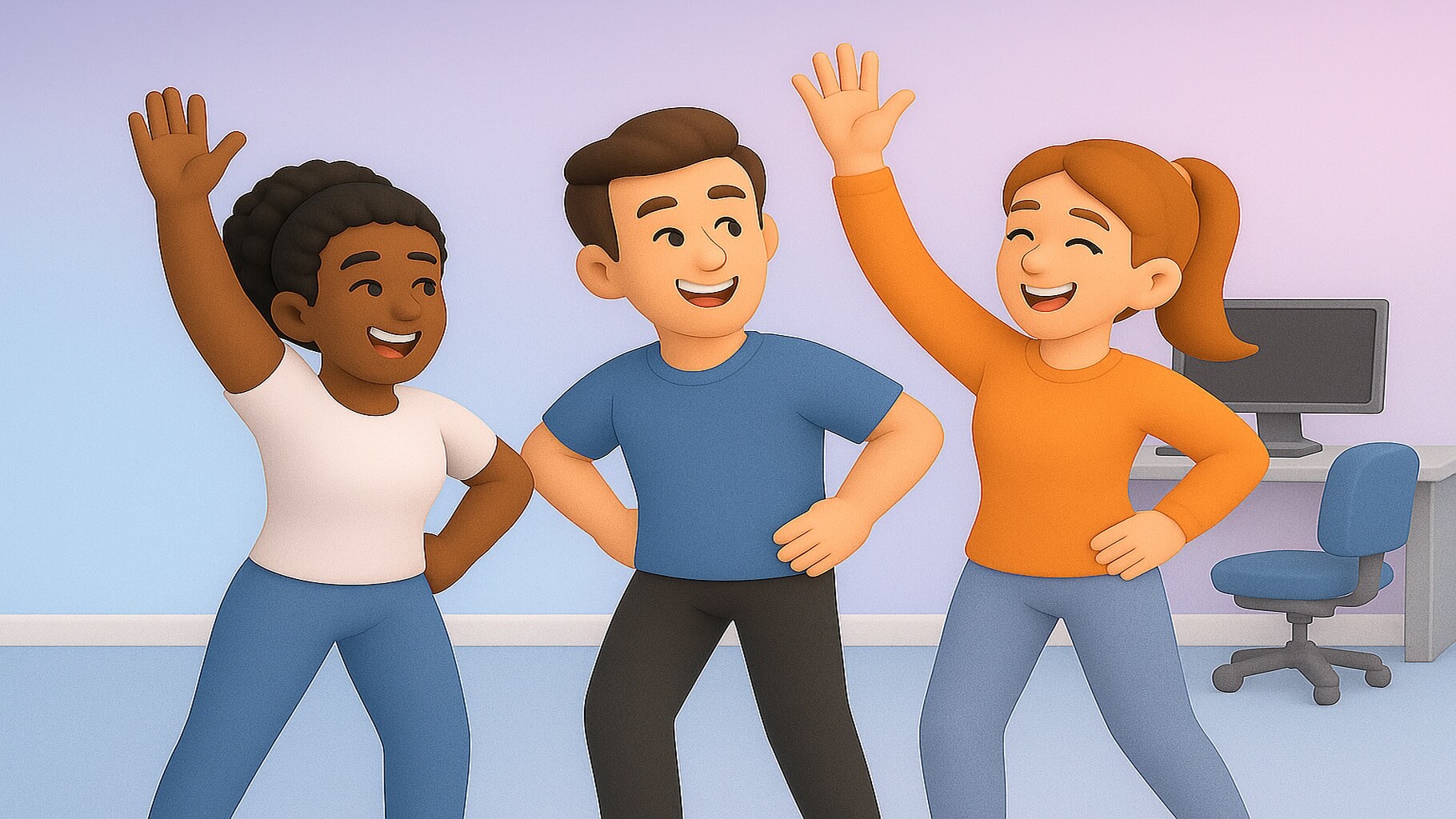  In-office exercises anyone can do