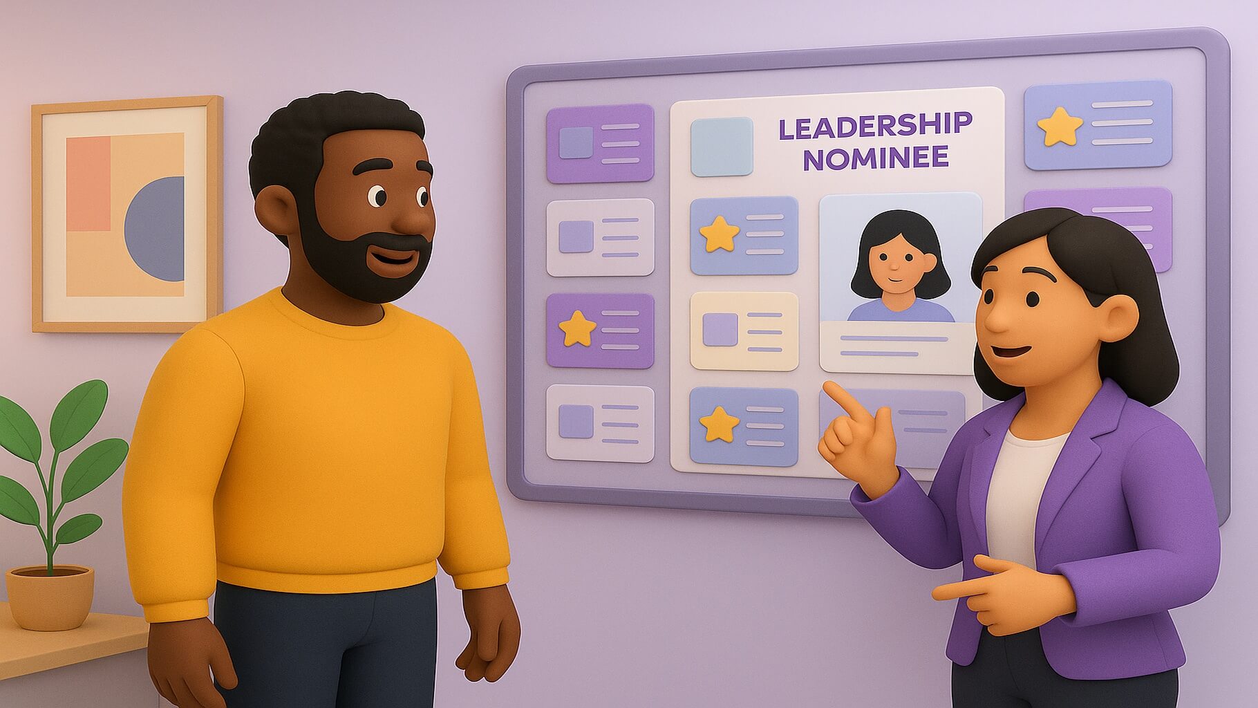 Leadership award nomination example PDF templates and resources
