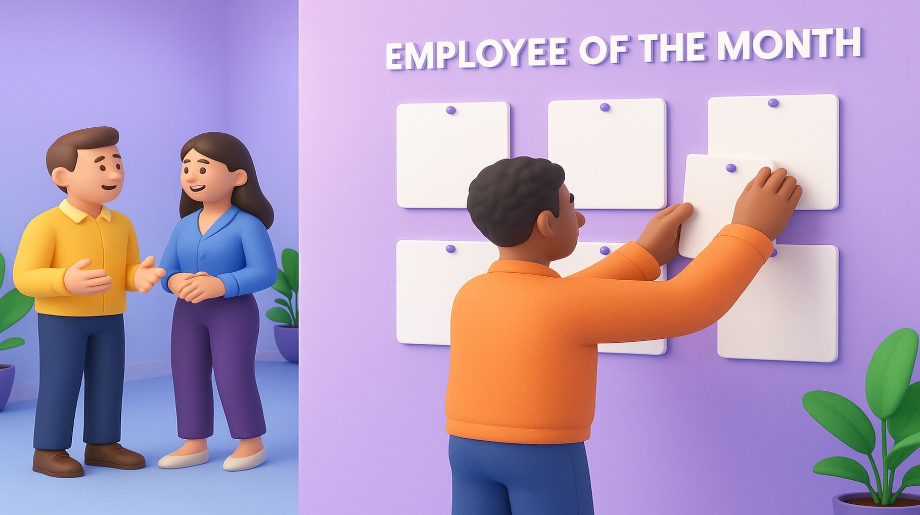Employee of the month reasons for nomination examples across performance categories
