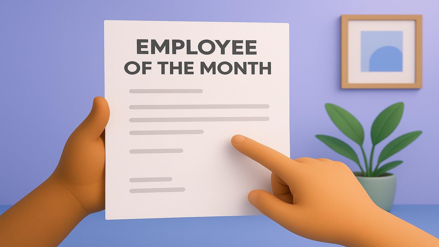 Recognition sample nomination letter for employee of the month examples across industries