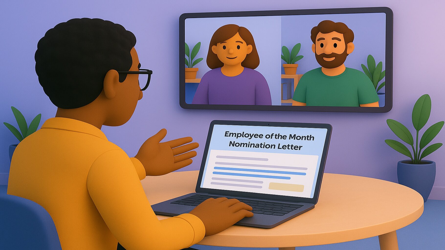 How Matter can help with sample nomination letters for employee of the month