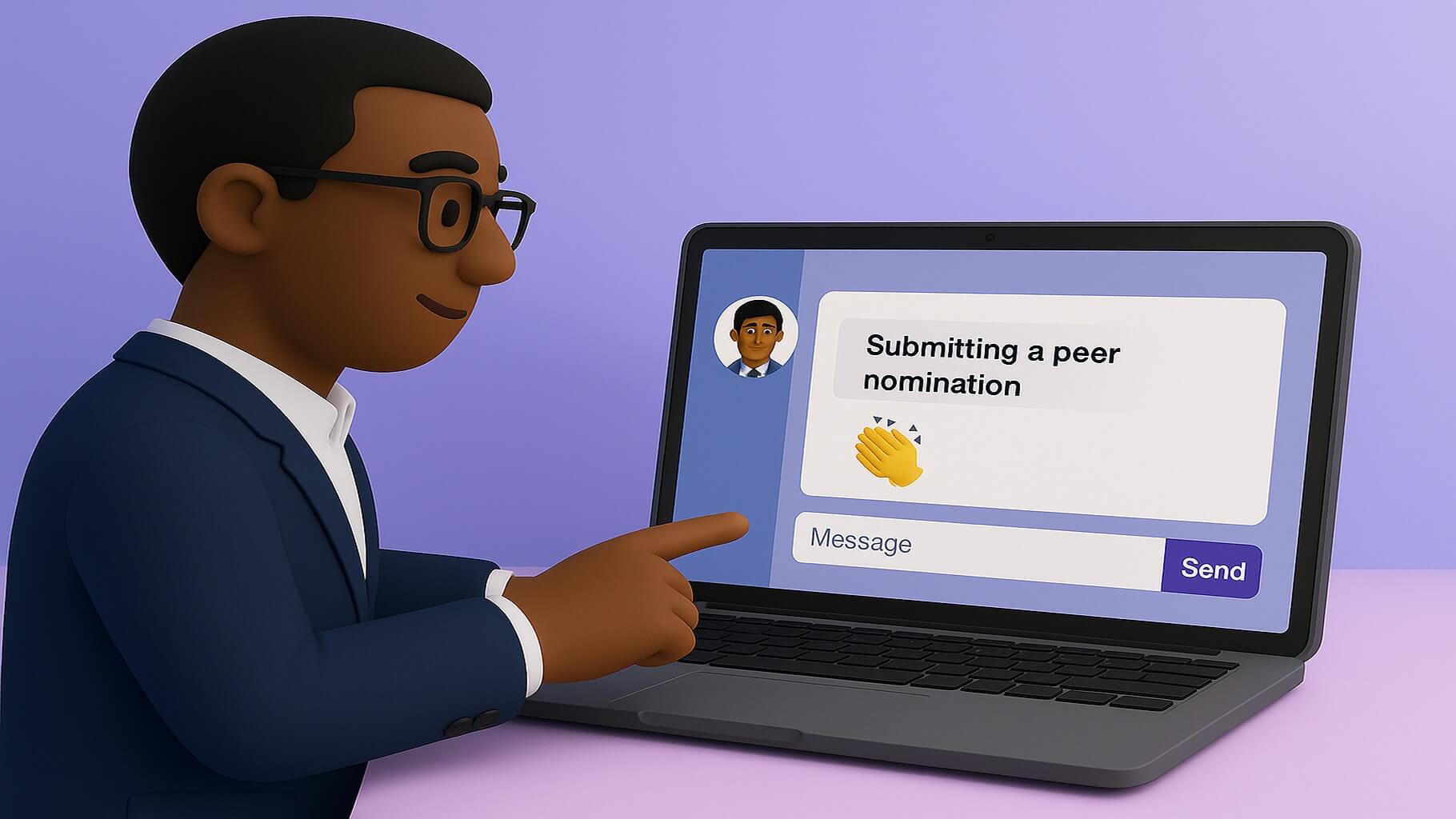 What are peer nominations?