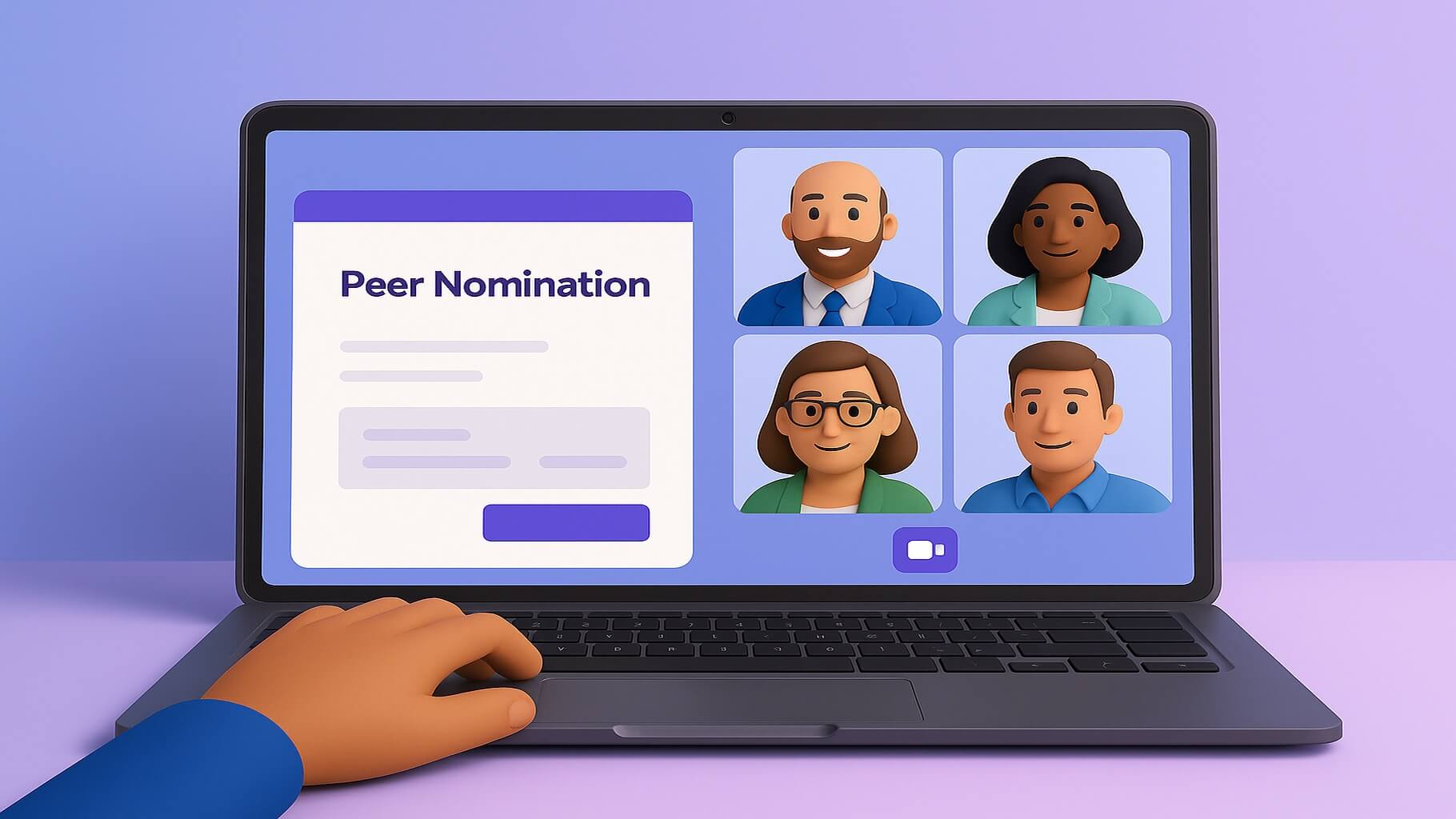 Why are peer nominations important for employee recognition