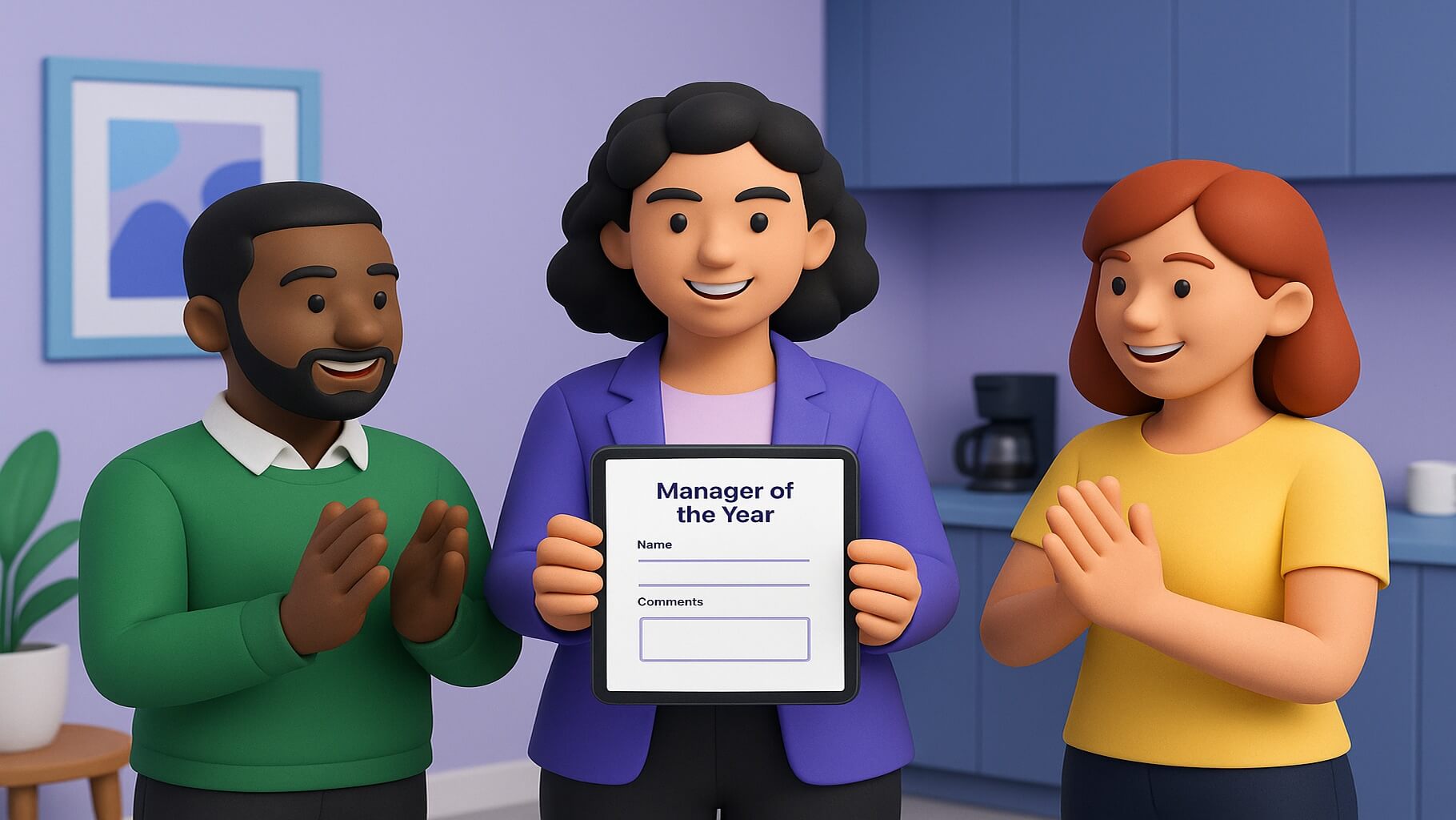 Manager of the year nominees examples by industry