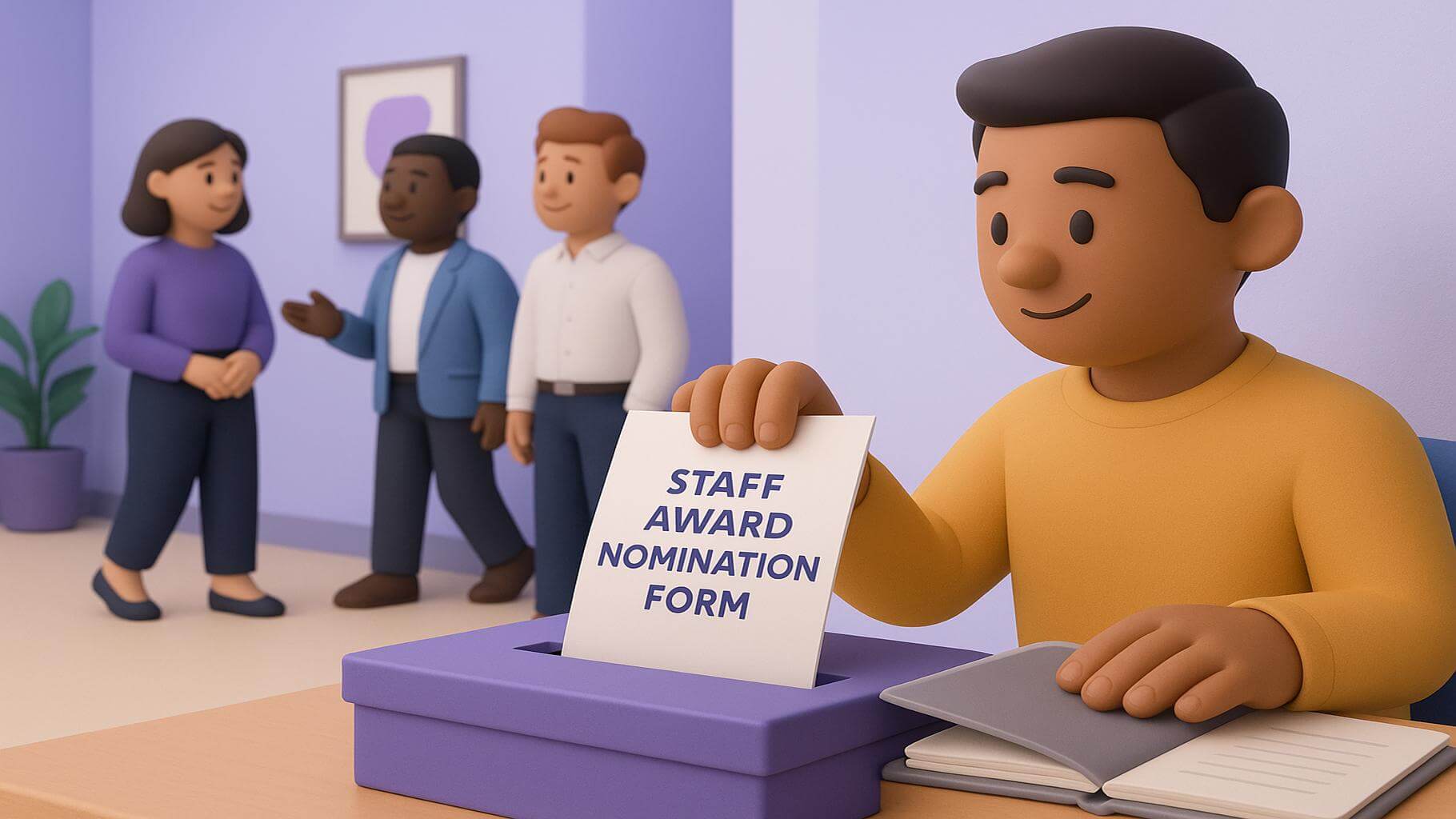 Employee recognition nomination form examples