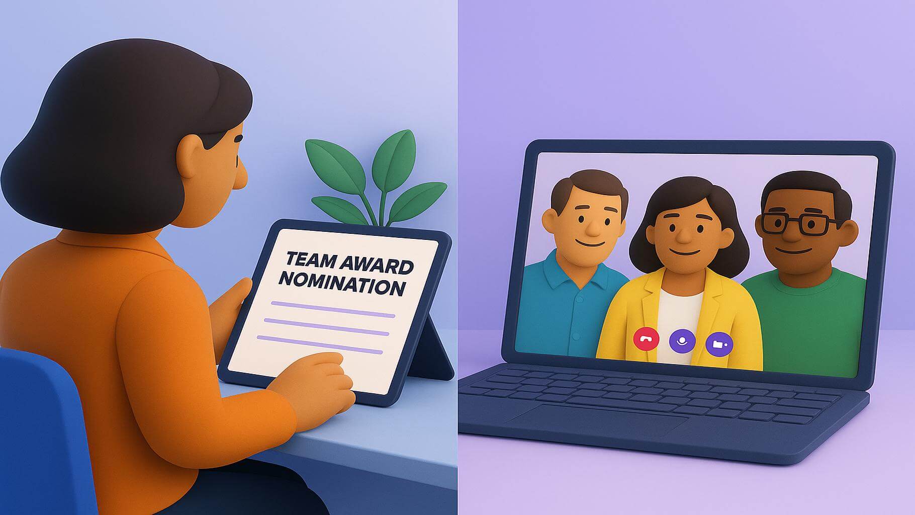 Team excellence award nomination examples