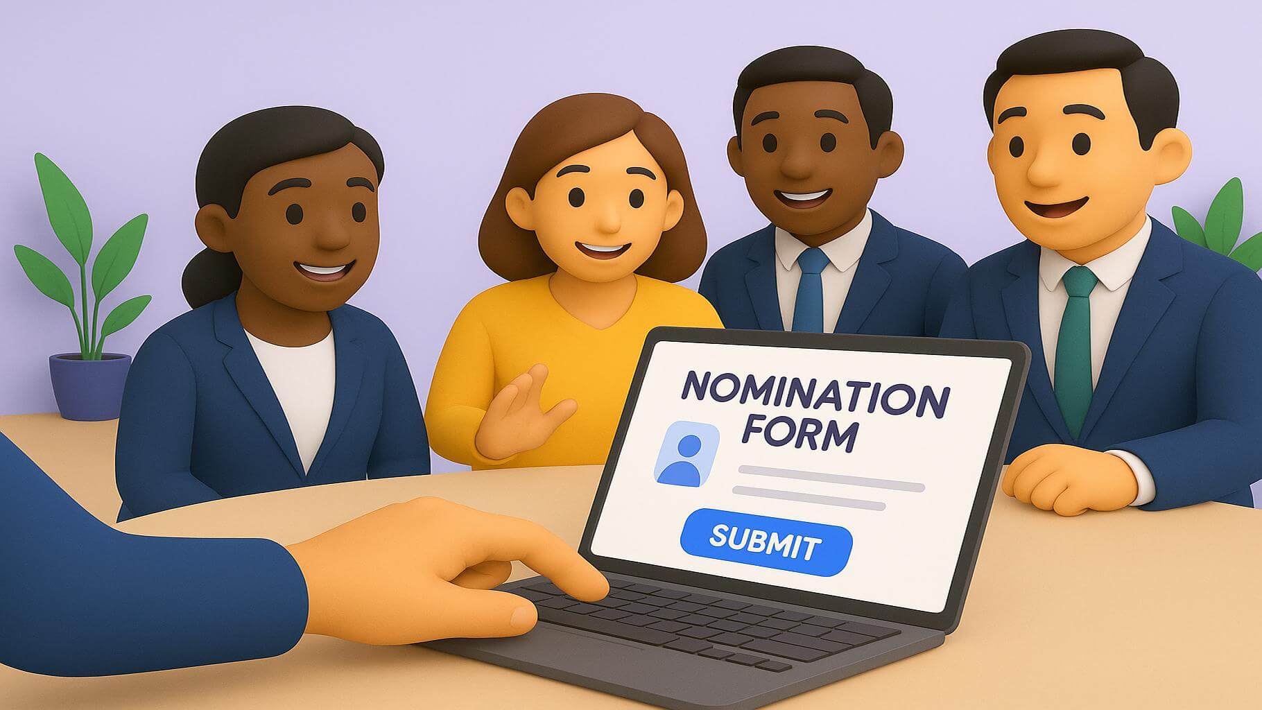 Questions about how to nominate someone for employee of the month
