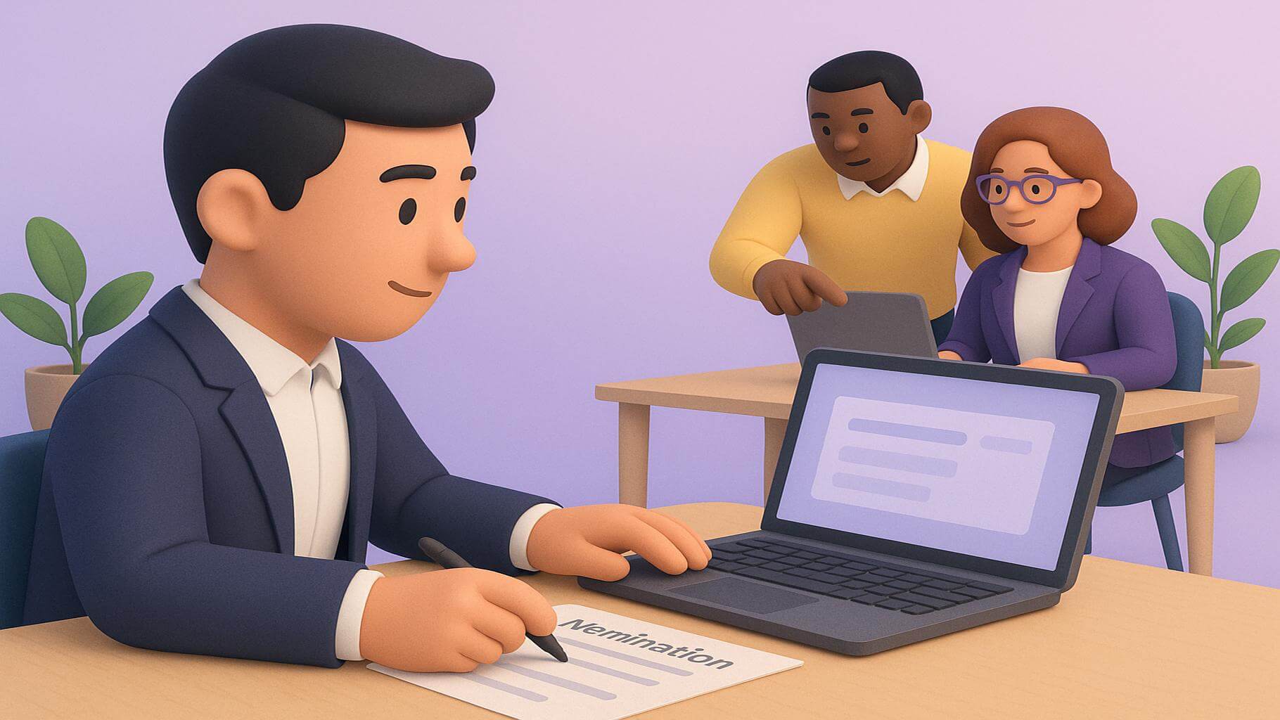 Sample write-up for employee award nomination using compelling reasons