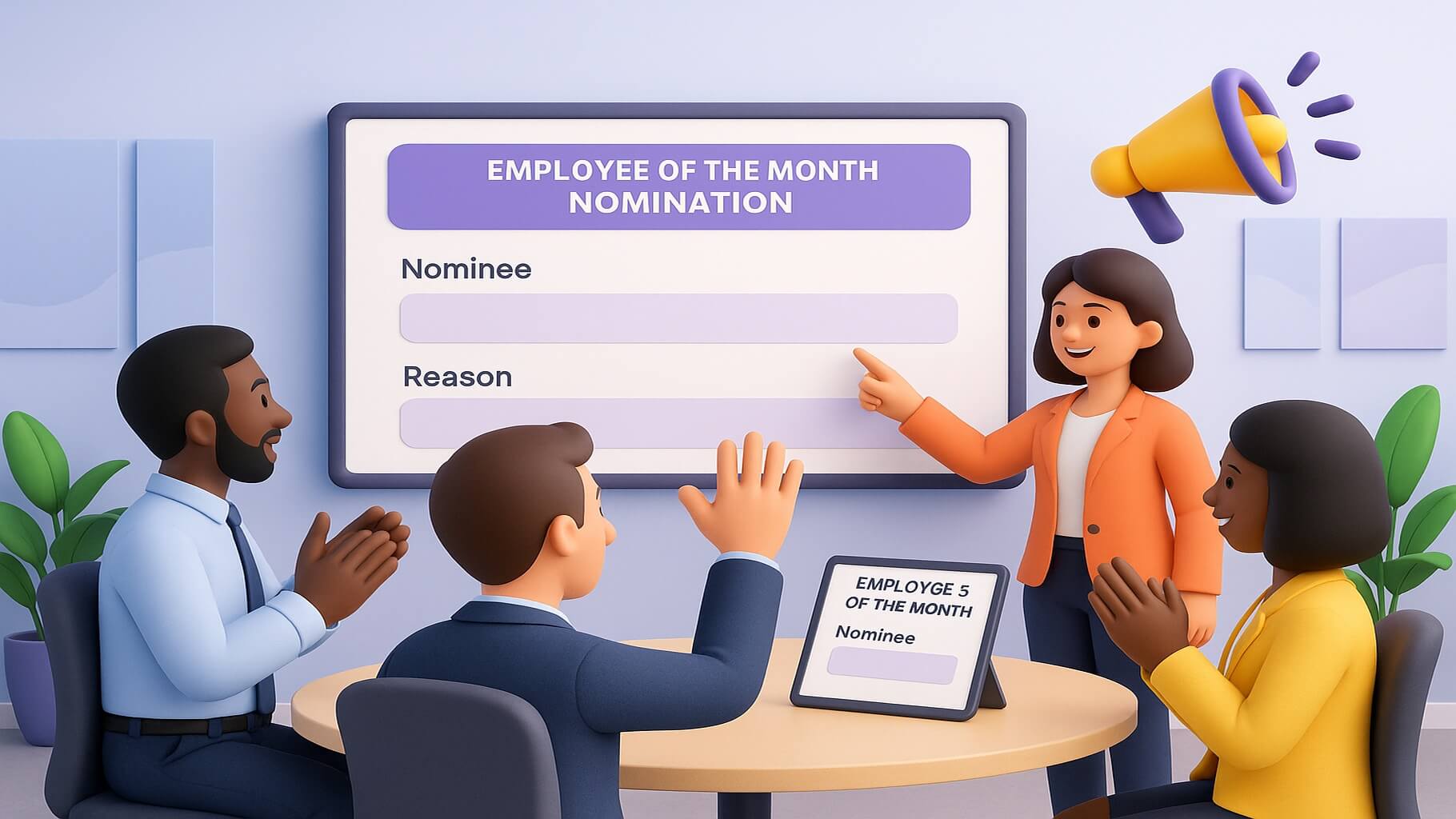 Why are employee of the month nomination templates important for organizations