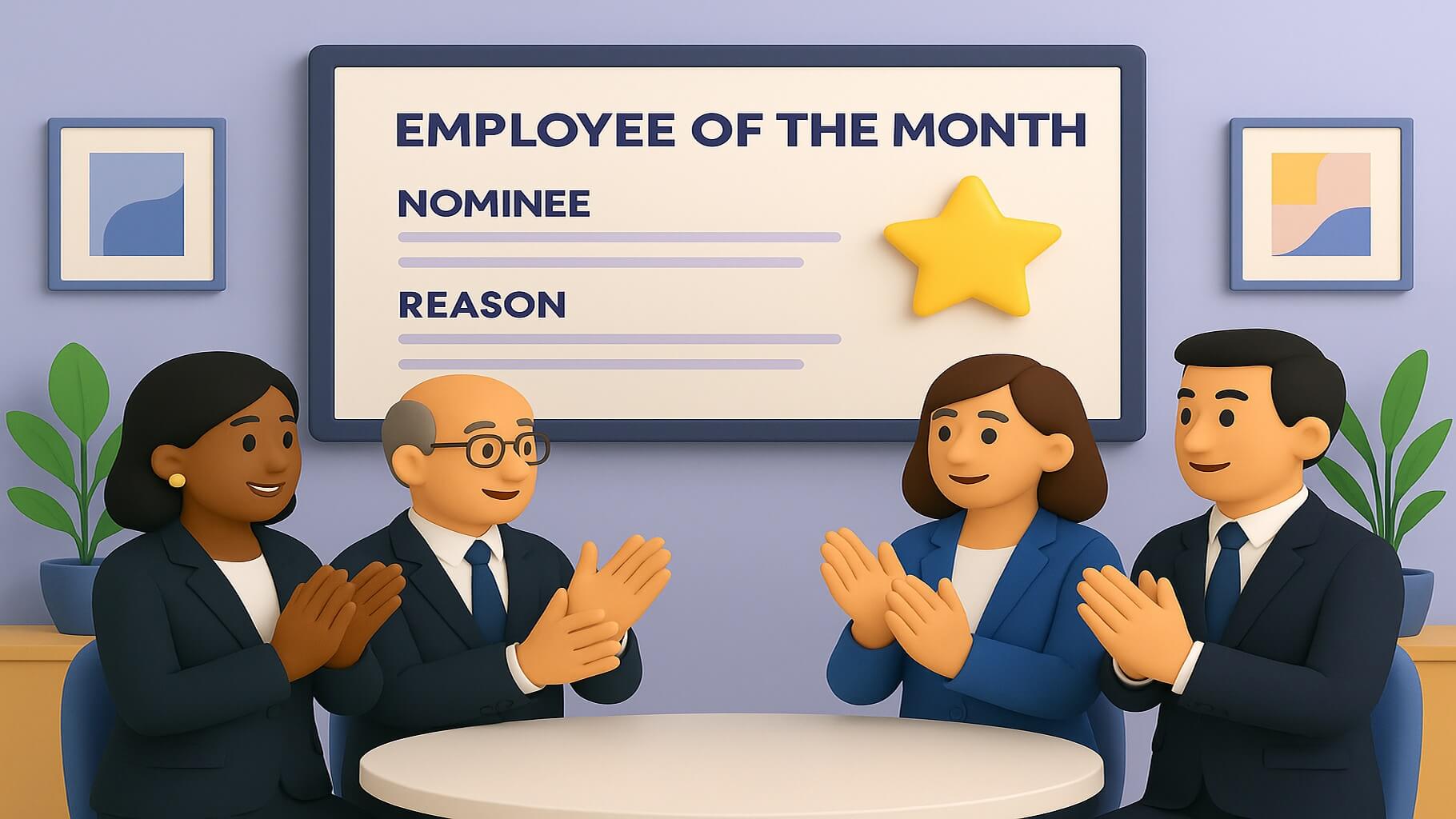 How Matter can help with employee of the month nomination templates