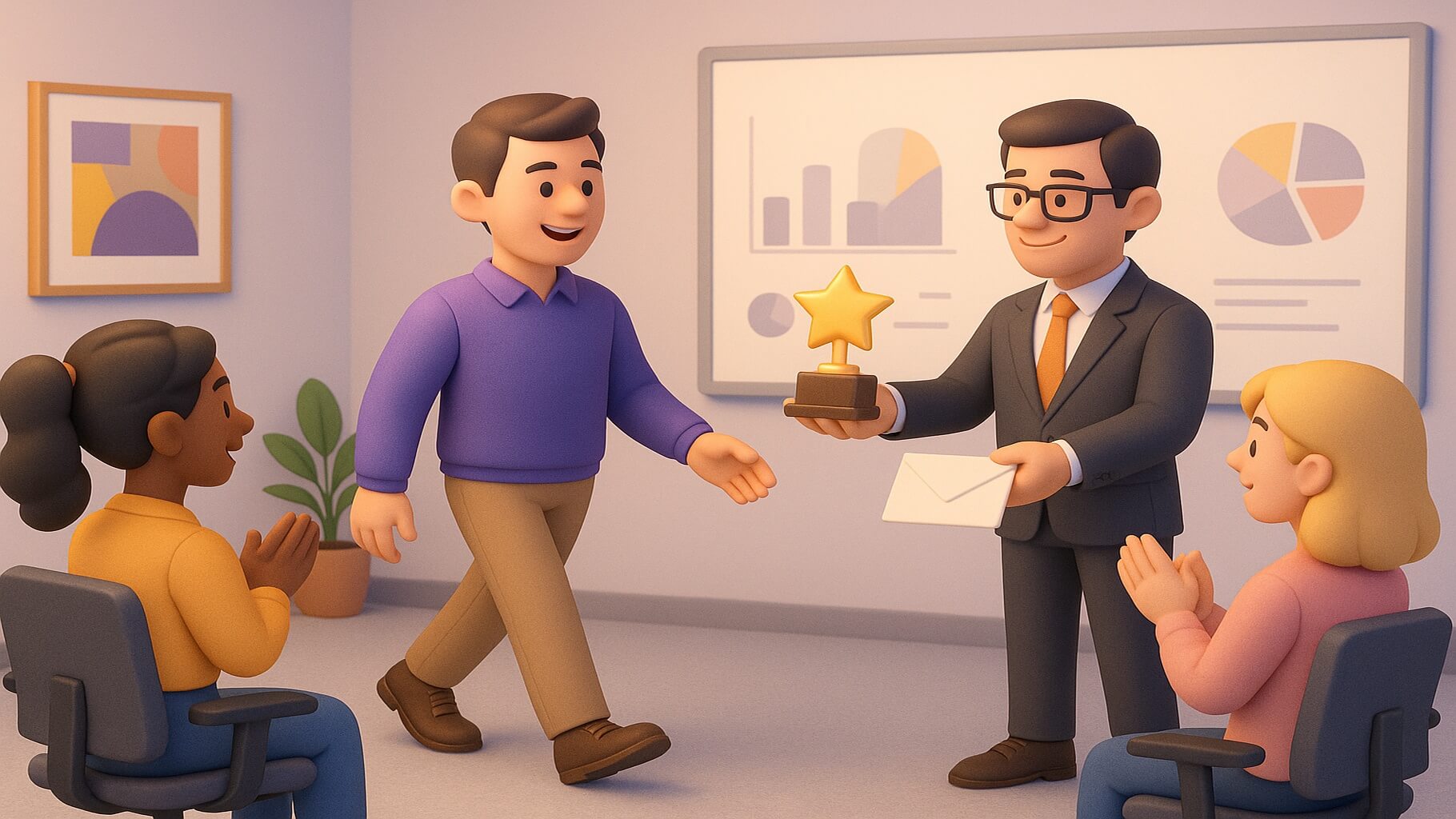 What makes an effective employee nomination example stand out?