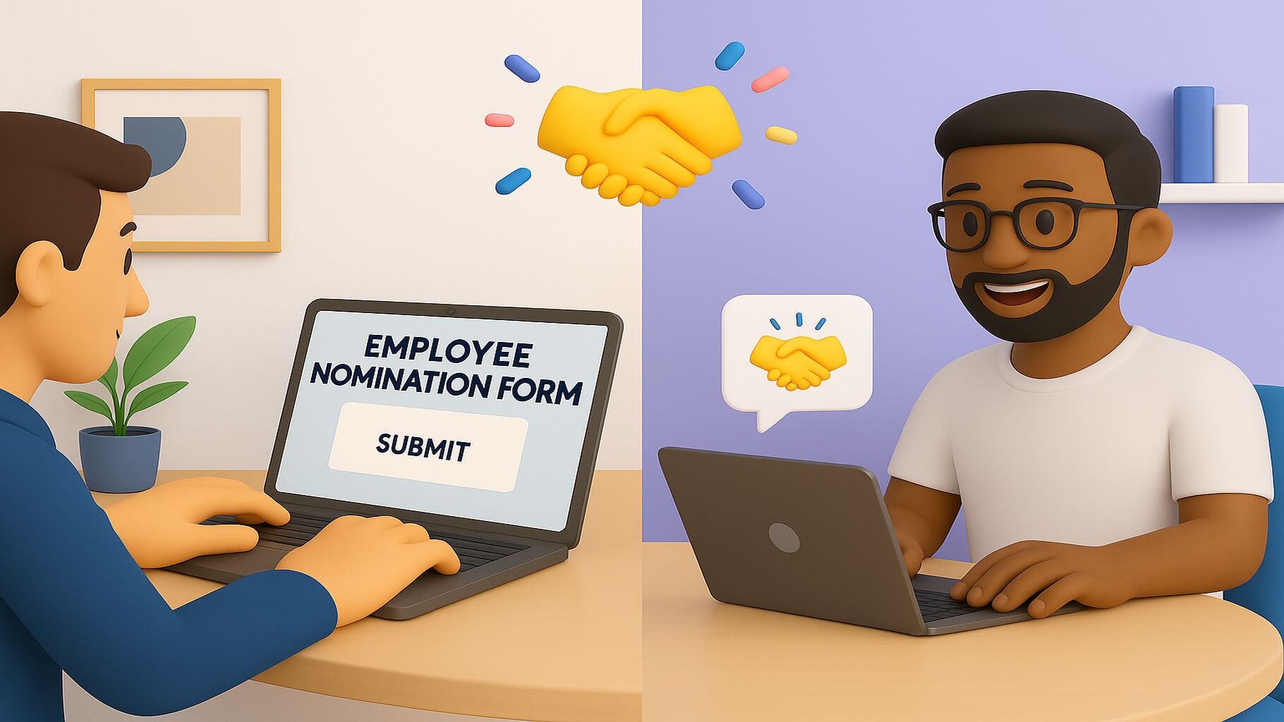 What is an employee recognition nomination form?