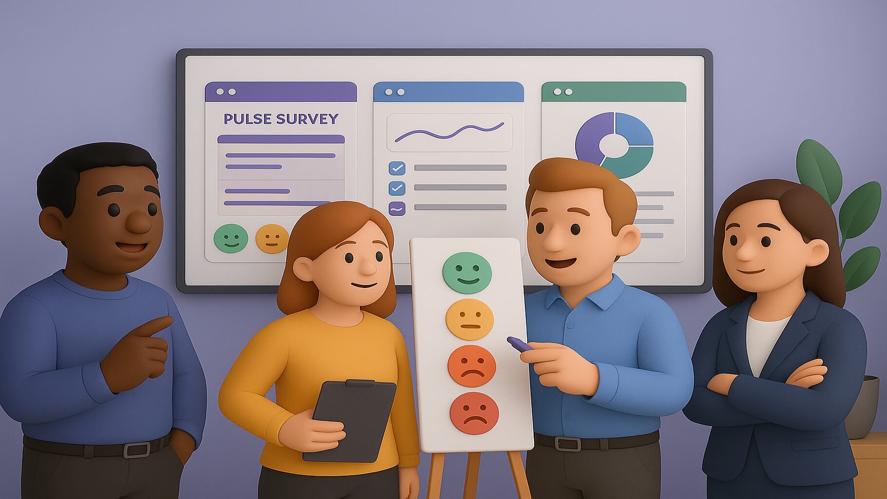 What software automates pulse survey delivery effectively