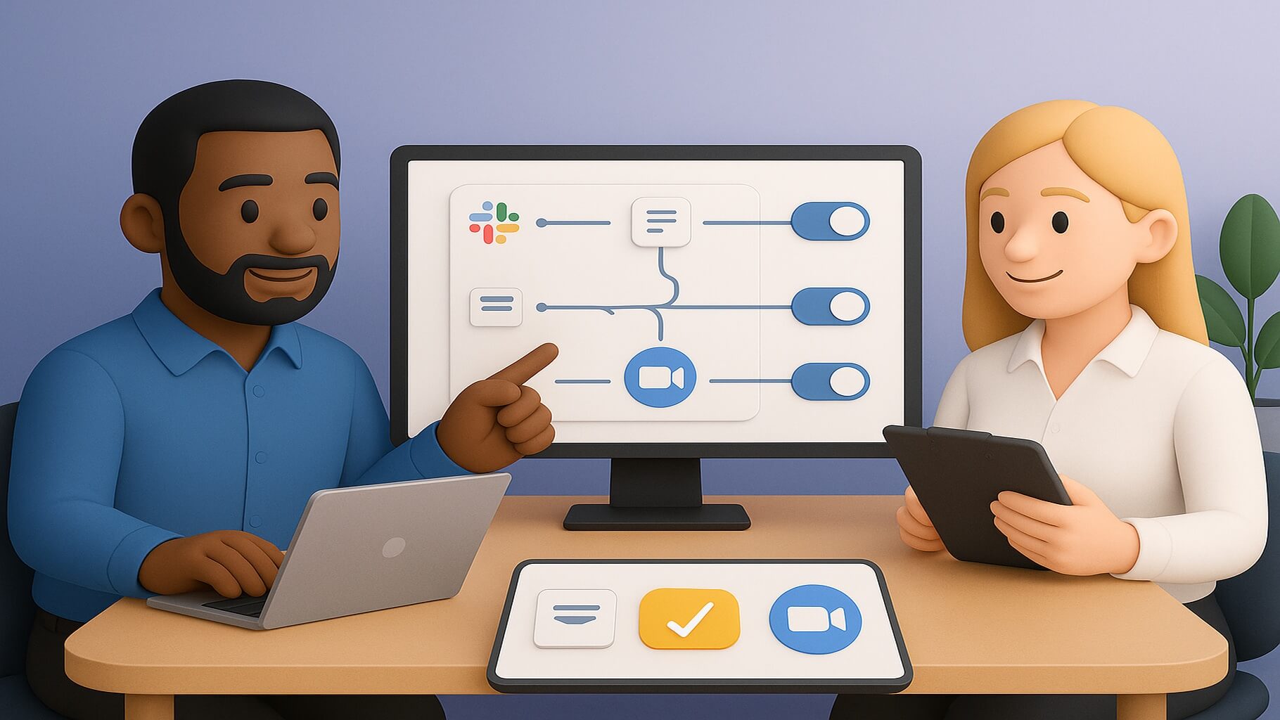 Integration options for employee pulse survey software