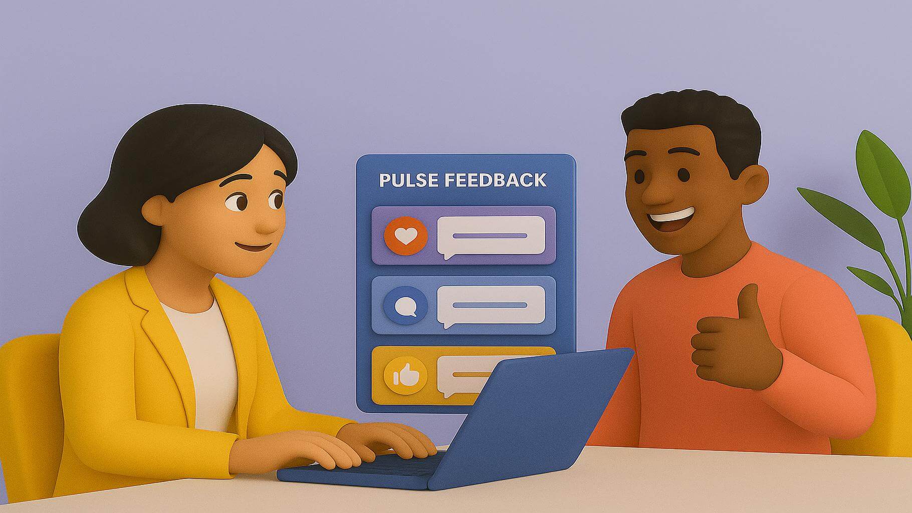 Employee pulse survey examples that demonstrate tool capabilities