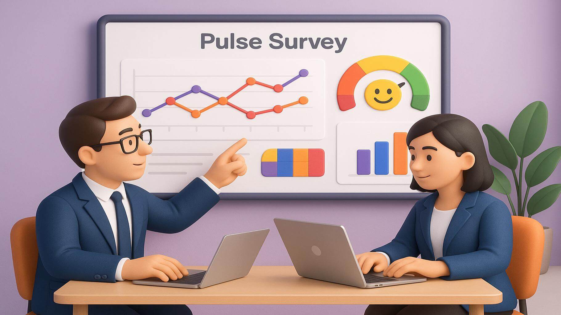 What is a pulse survey?