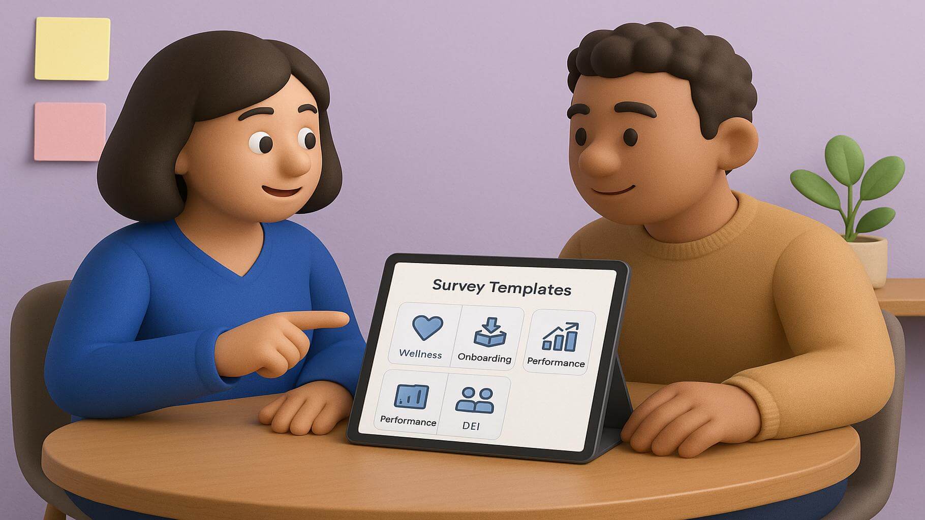 What tools help benchmark pulse survey data?