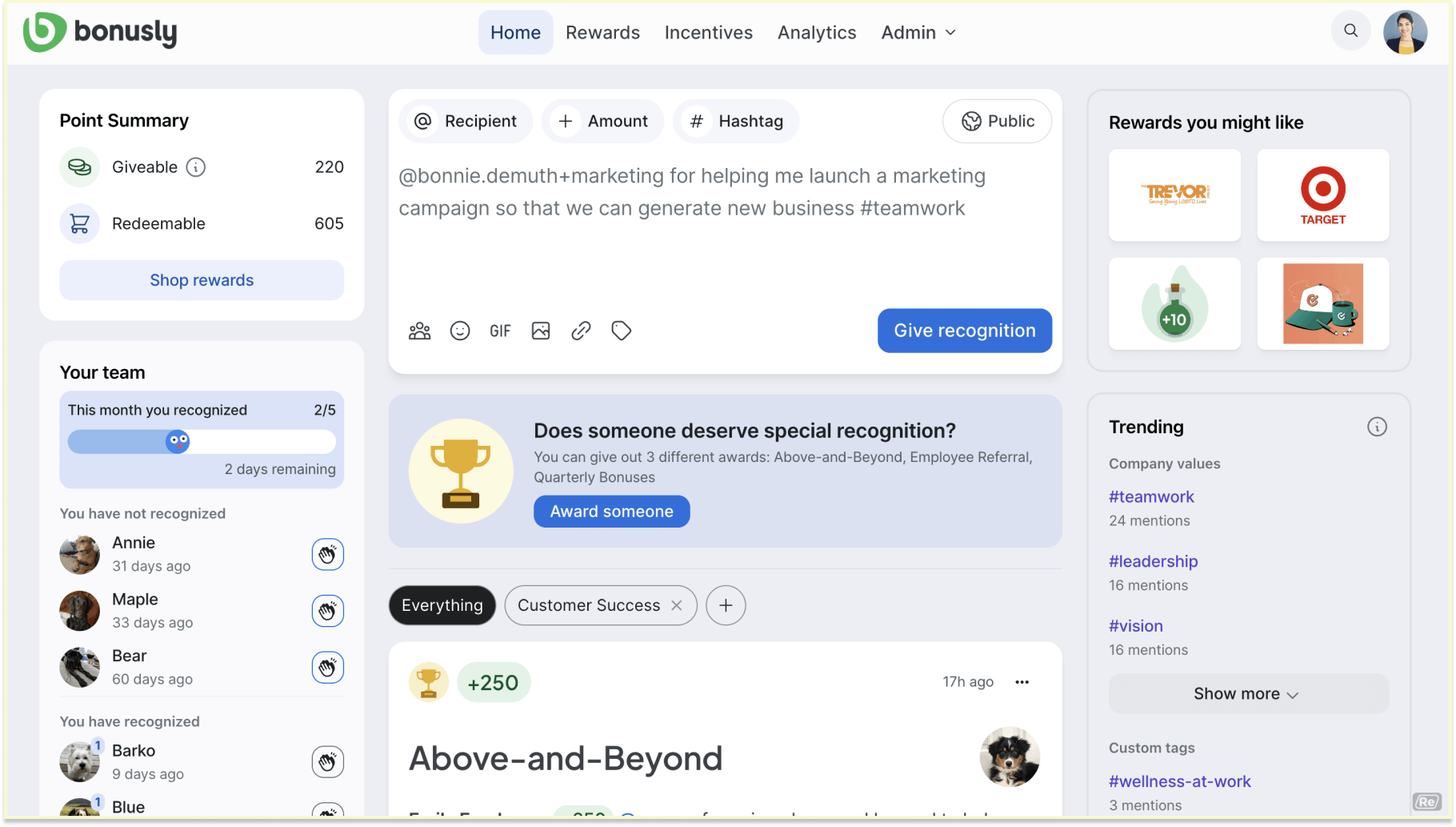Budget-friendly app solutions for small teams: Bonusly