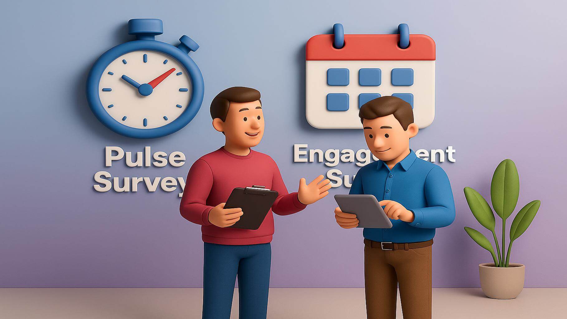 Pulse survey vs engagement survey: understanding the core differences