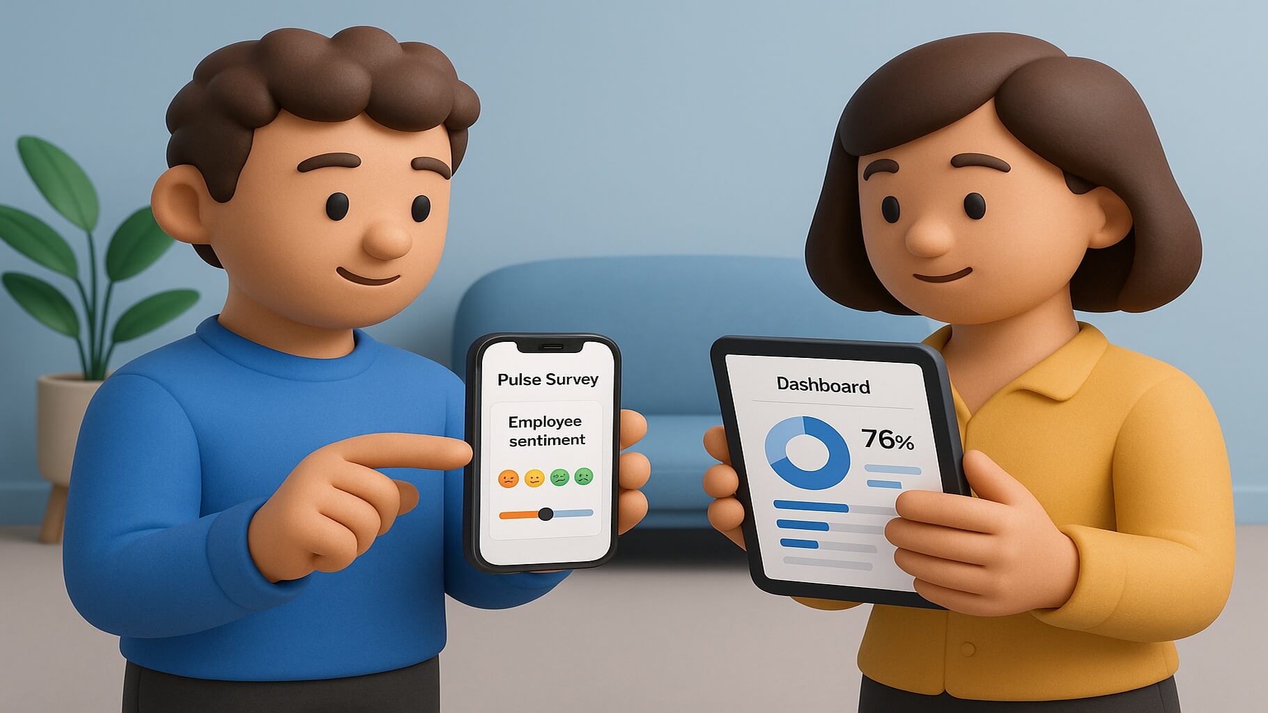 Benefits of using an employee pulse survey platform