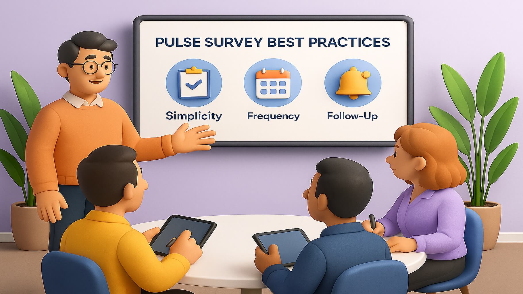 Pulse survey vs engagement survey best practices comparison