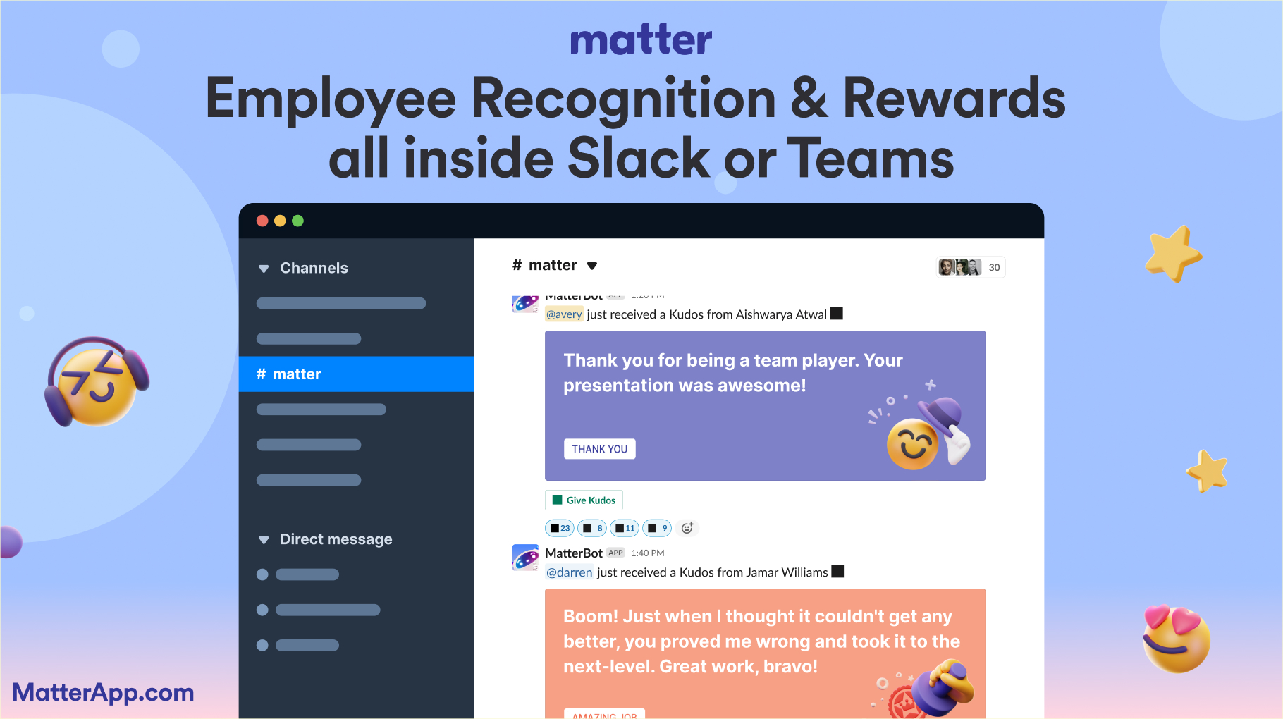 Mid-market eNPS software solutions: Matter