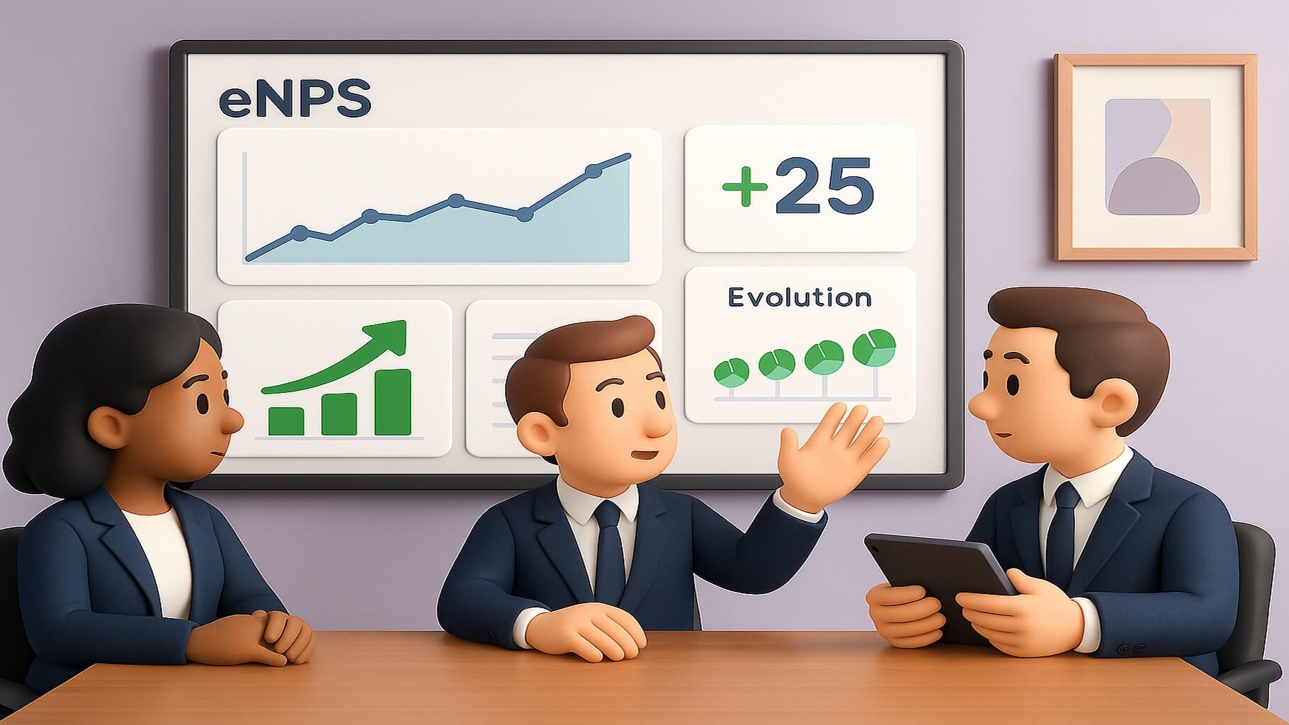 What is an eNPS survey tool?