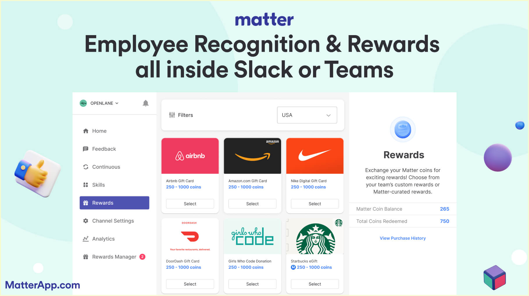 Mid-market eNPS survey software options: Matter