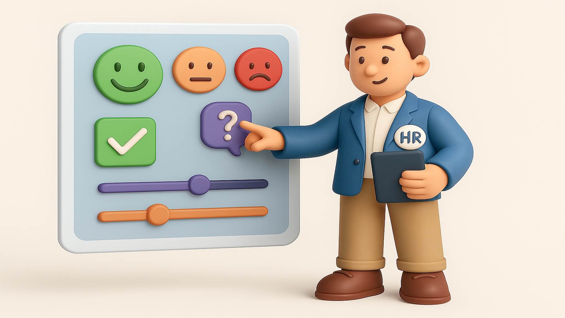 Employee pulse check survey questions for continuous feedback