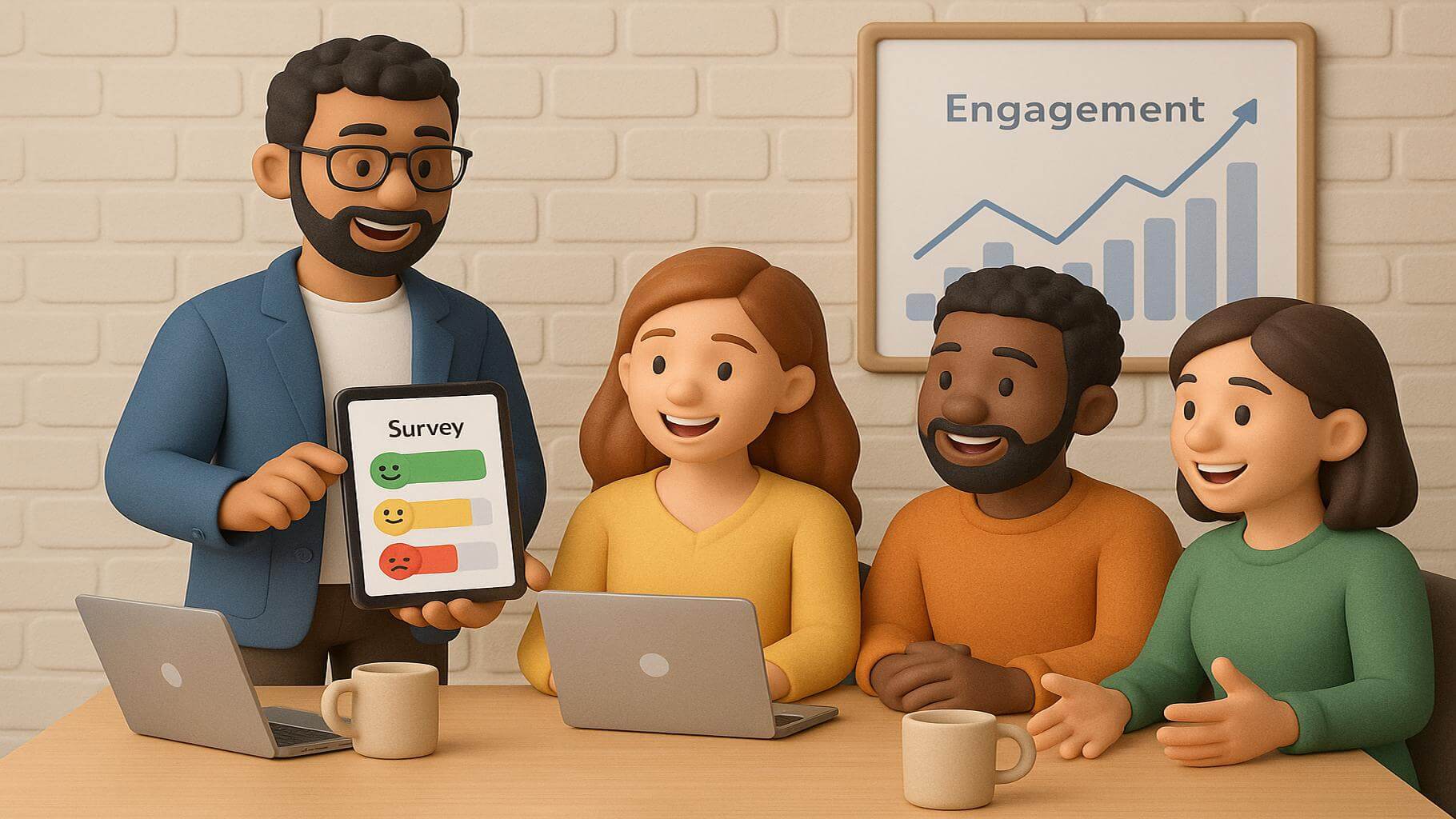 What is an employee engagement survey?