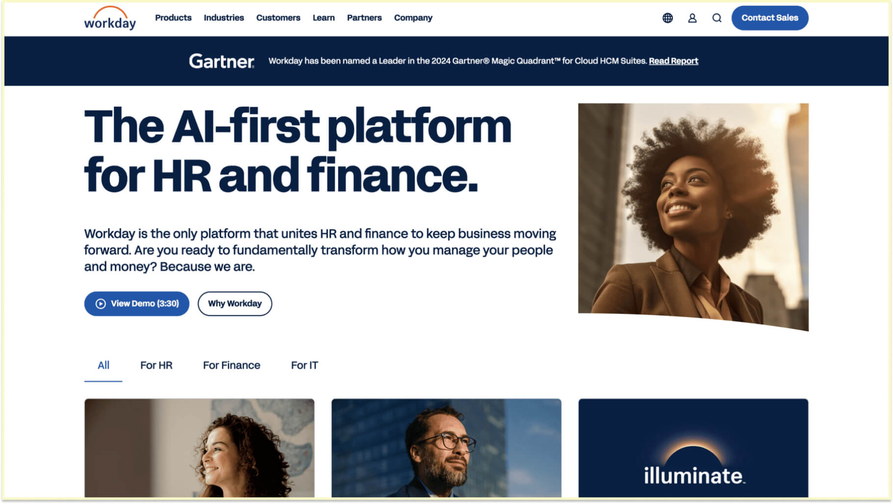 Specialized enterprise solutions: Workday