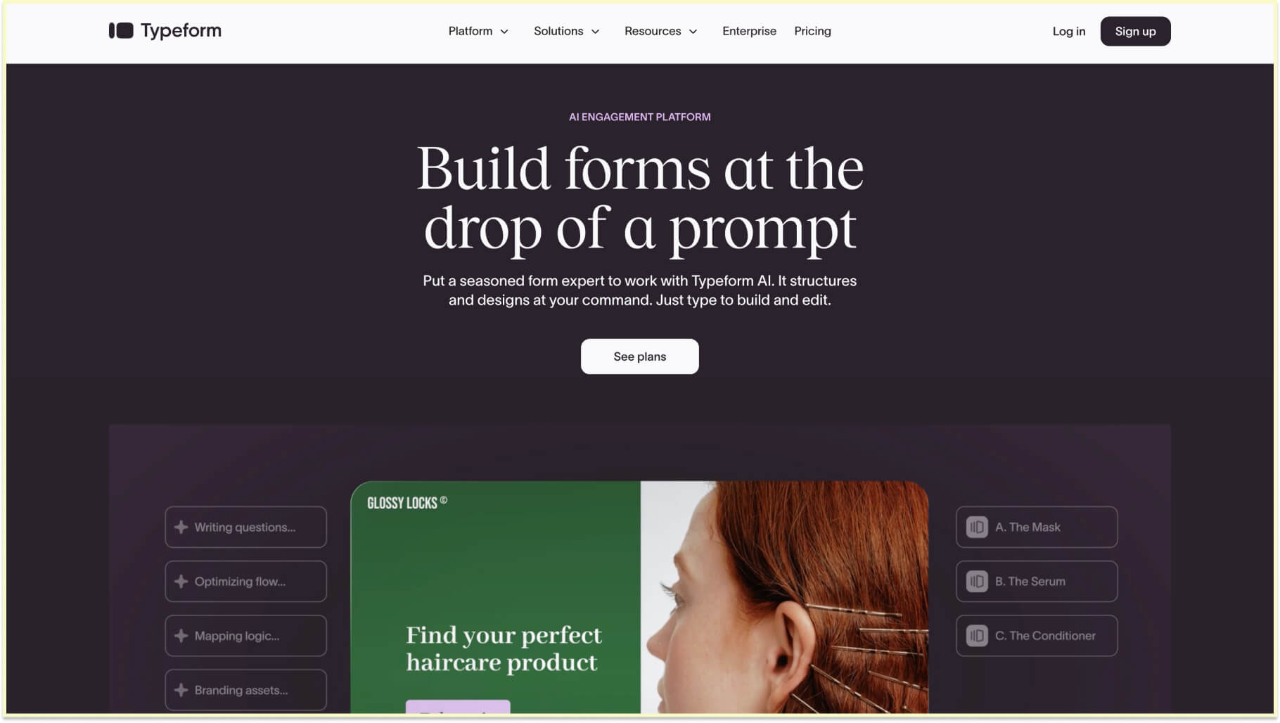 Value-focused platforms: Typeform