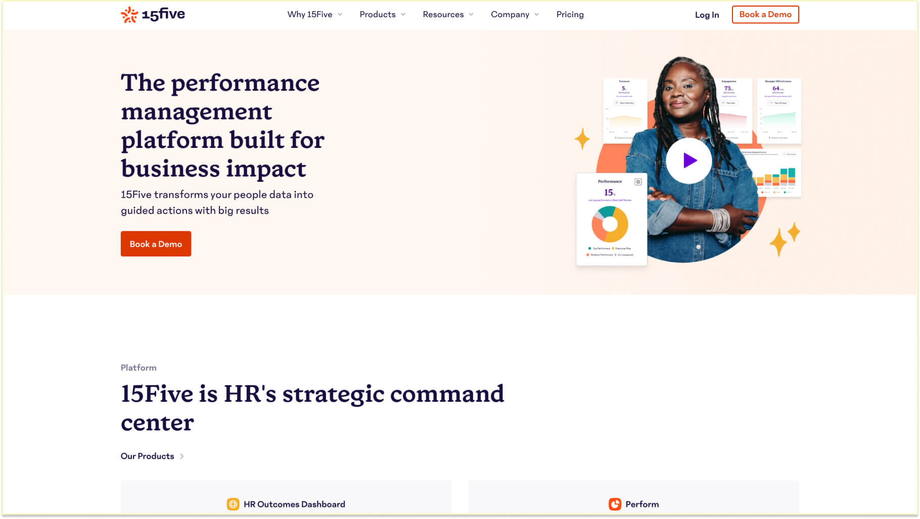 Enterprise employee engagement survey tools for large organizations: 15Five
