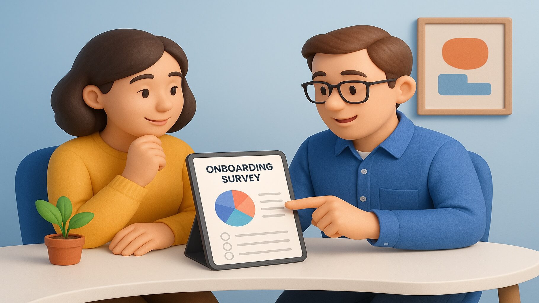 What is an onboarding survey?