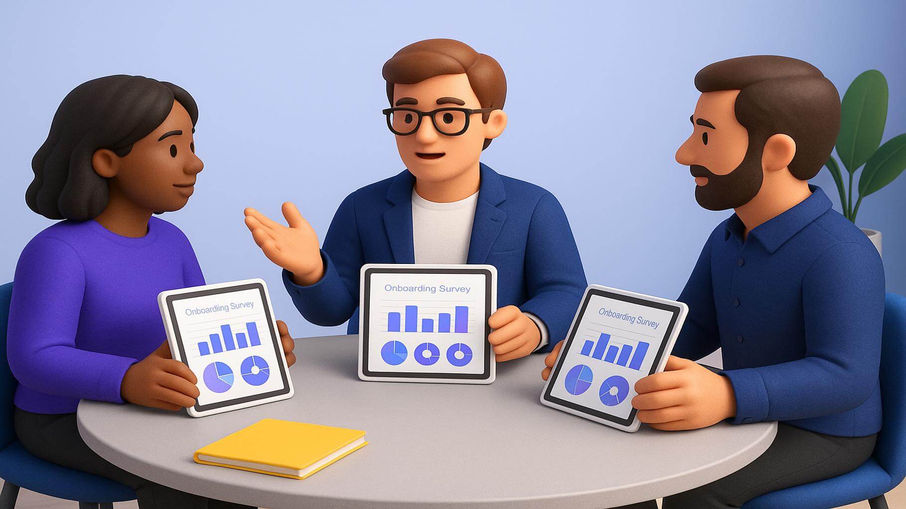Onboarding survey questions for new hires, organized by timing