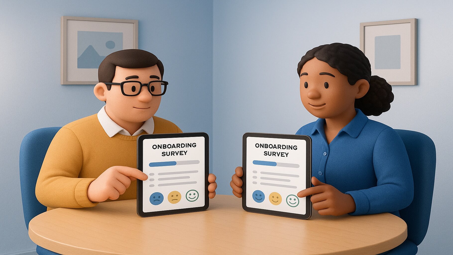 How to customize survey questions for the onboarding experience by role type