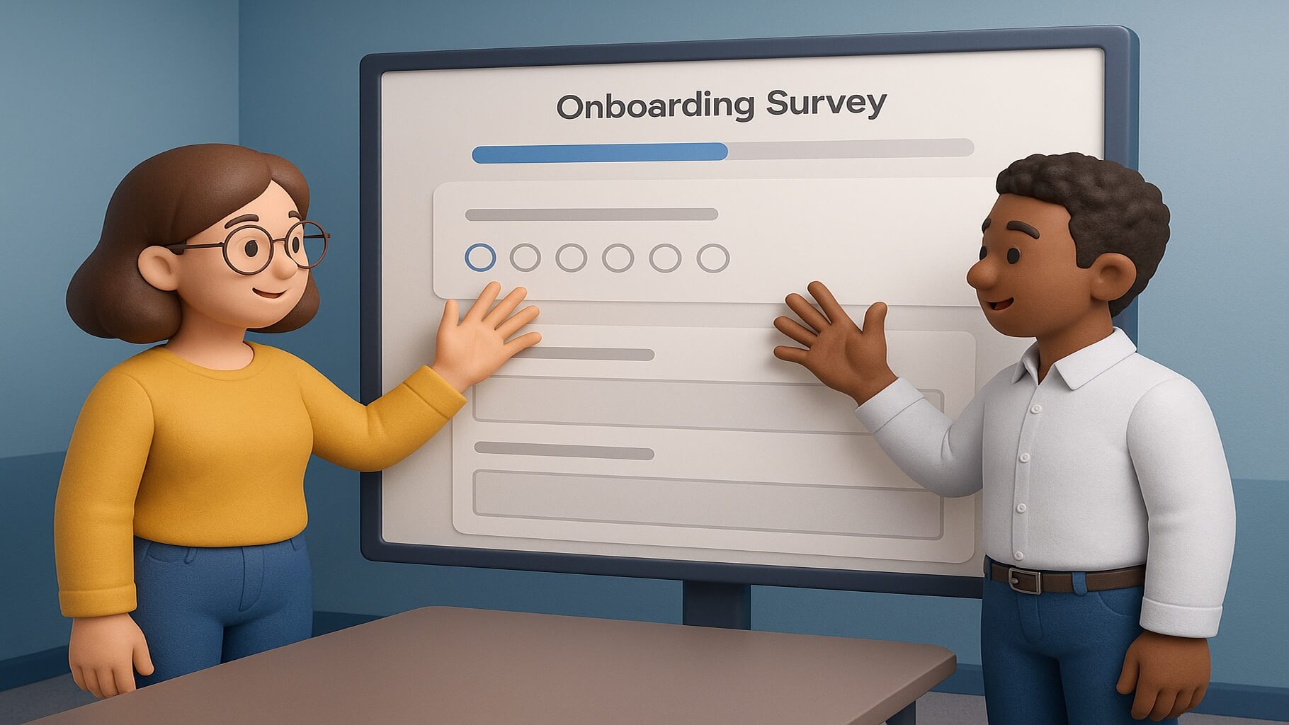 What is an onboarding survey?