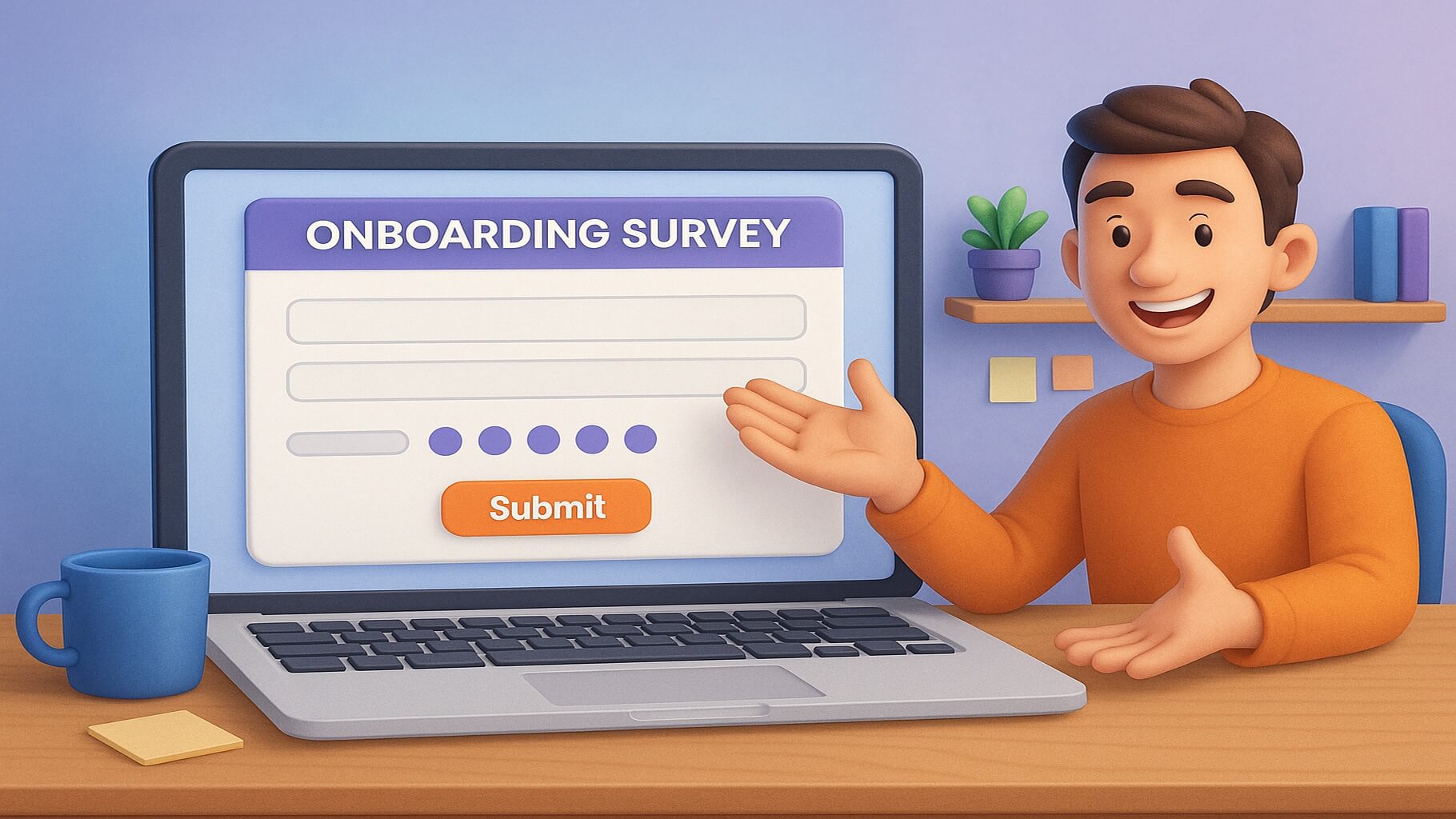 Onboarding survey sample templates from leading companies