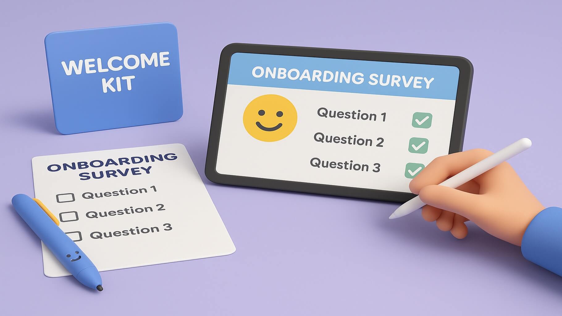 Creating effective onboarding survey examples for different roles