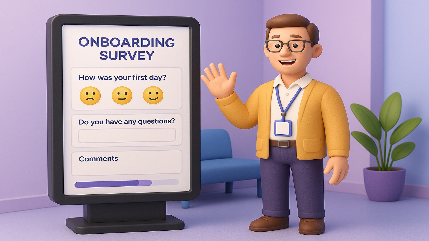 How to deploy onboarding survey templates at scale