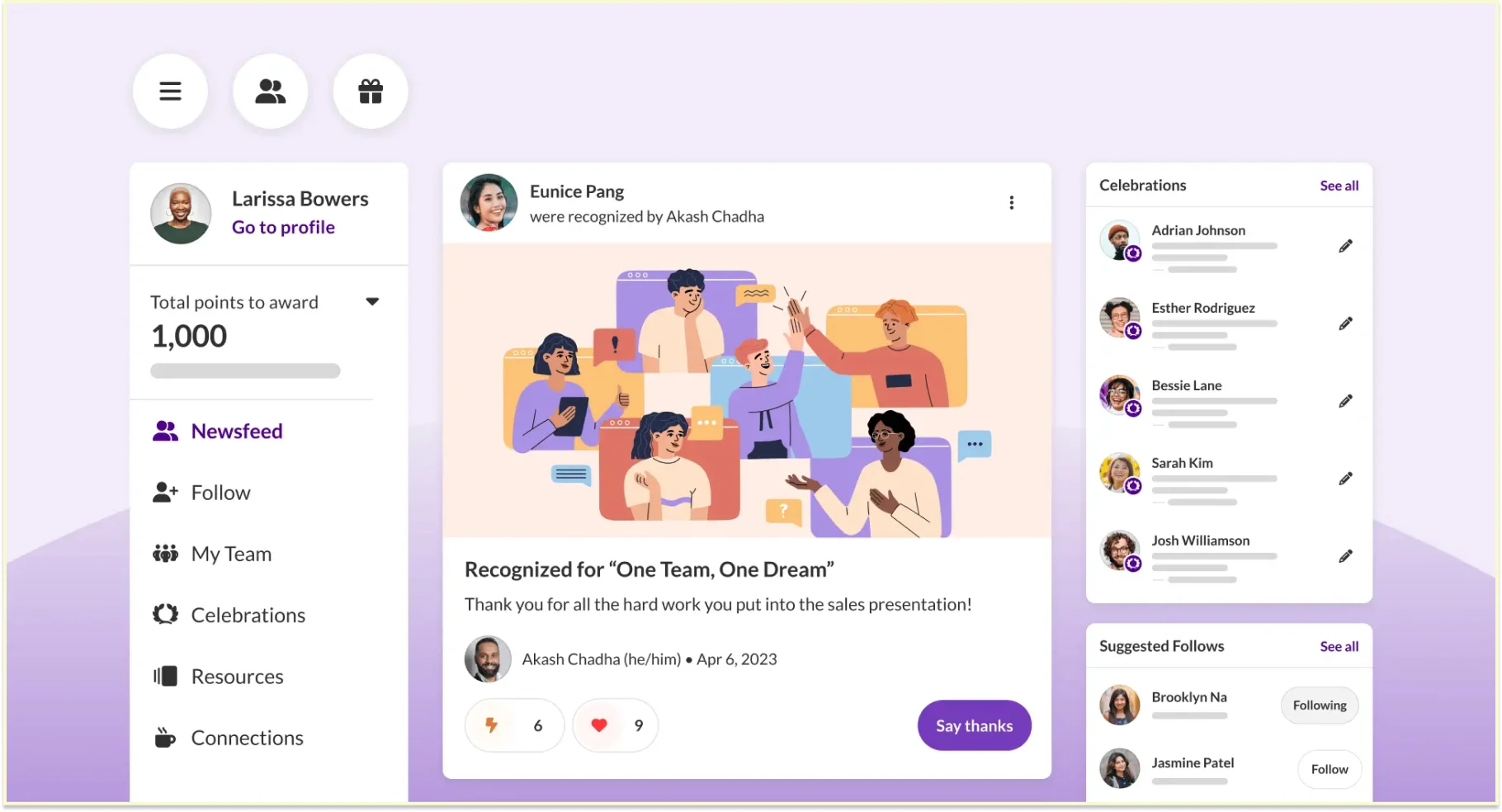 Achievers recognition platform