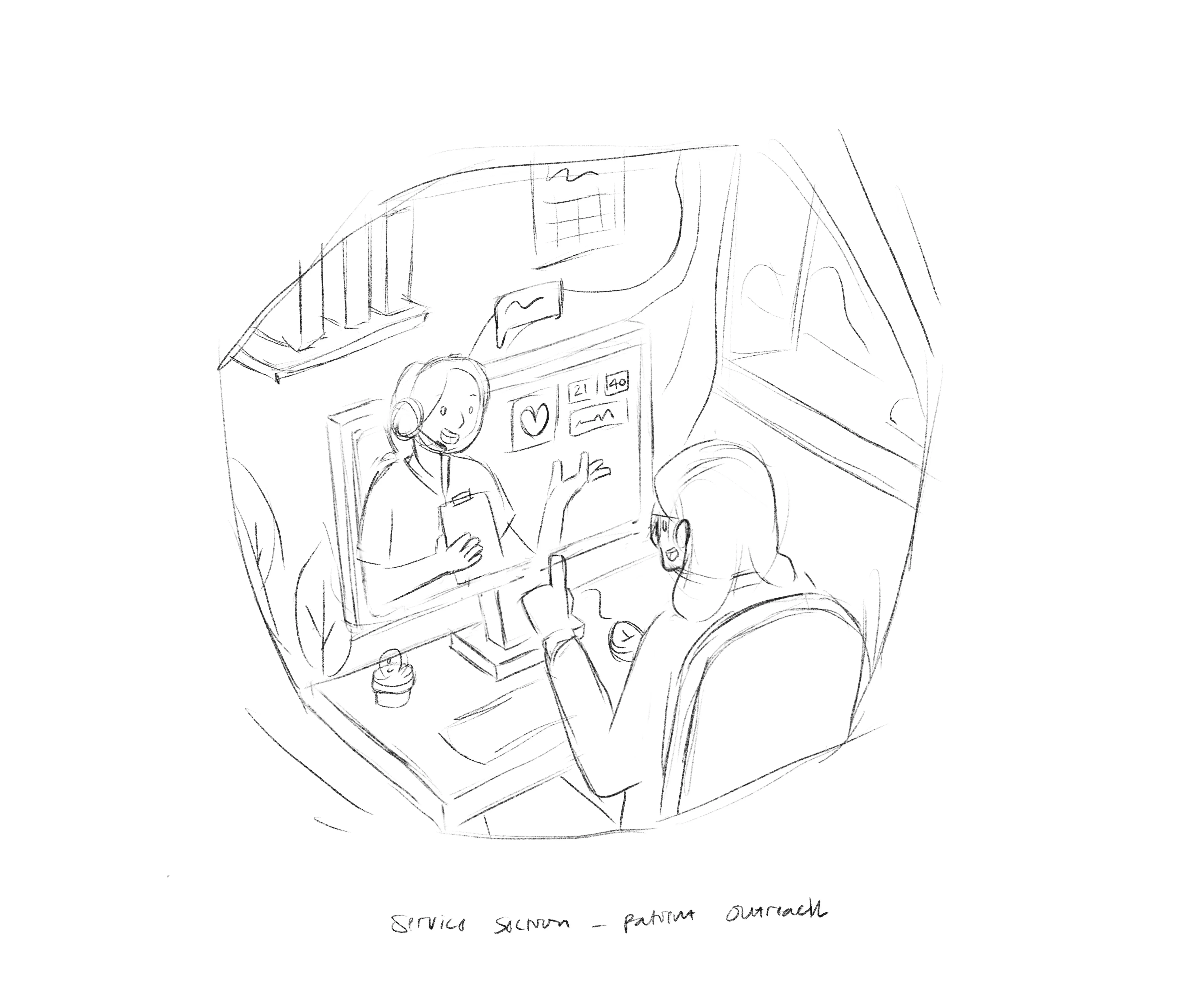 4. Service section - patient outreach